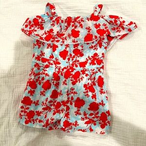 Janie and jack floral dress- 18 to 24